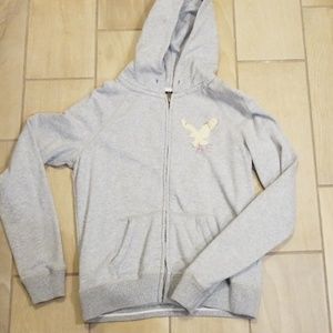 American eagle zip hoodie